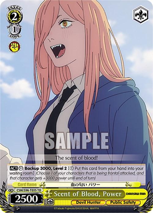 Scent of Blood, Power (CSM/S96-TE05 TD) [Chainsaw Man] - POKÉ JEUX