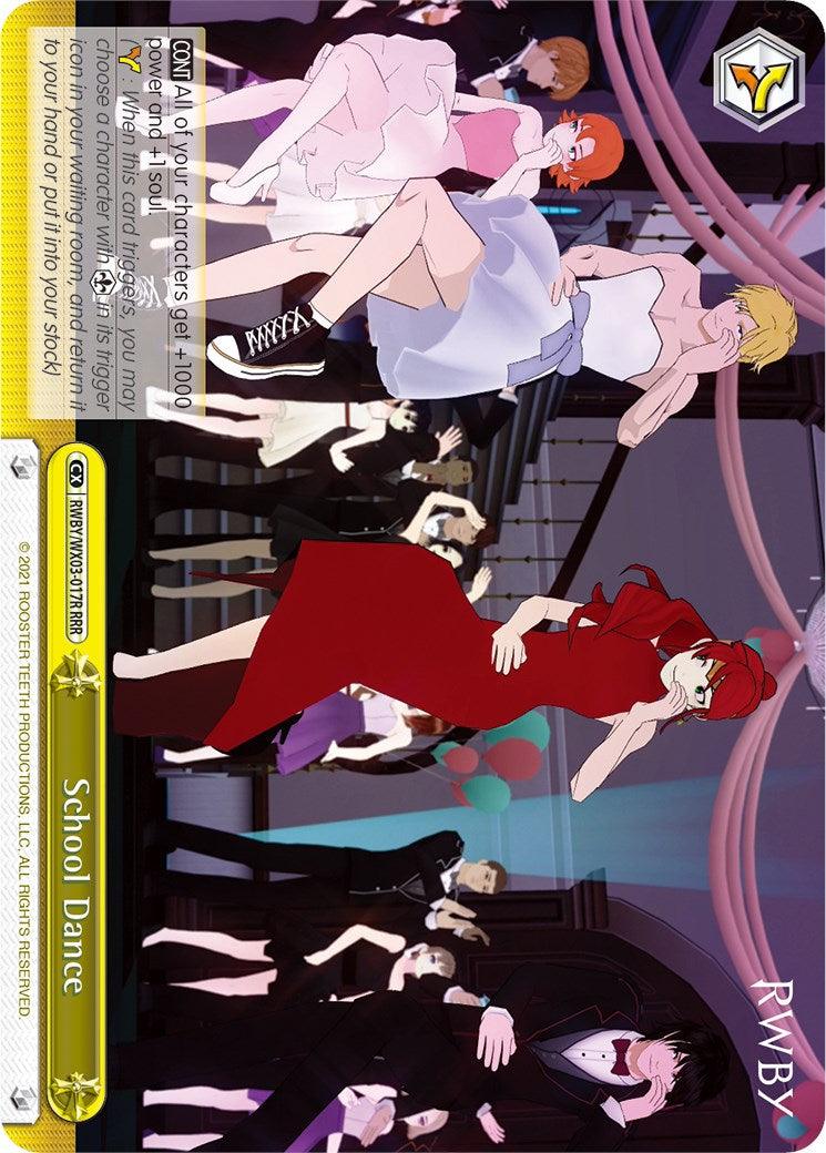 School Dance (RWBY/WX03-017R RRR) [RWBY] - POKÉ JEUX
