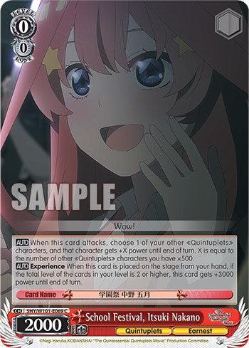 School Festival, Itsuki Nakano (5HY/W101-E069 C) [The Quintessential Quintuplets Movie] - POKÉ JEUX