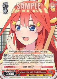 School Festival, Itsuki Nakano (5HY/W101-E069S SR) [The Quintessential Quintuplets Movie] - POKÉ JEUX