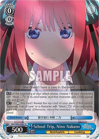 School Trip, Nino Nakano (5HY/W90-E087 U) [The Quintessential Quintuplets 2] - POKÉ JEUX