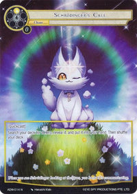 Schrodinger's Call (Full Art) (ADW-014) [Assault into the Demonic World] - POKÉ JEUX