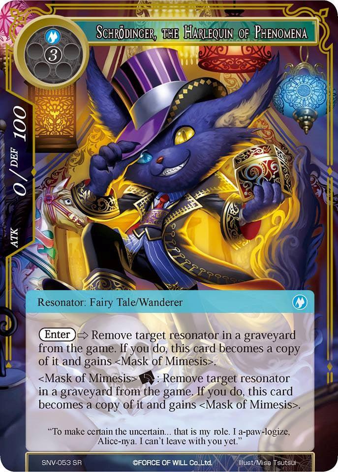 Schrodinger, the Harlequin of Phenomena (SNV-053) [The Strangers of New Valhalla] - POKÉ JEUX