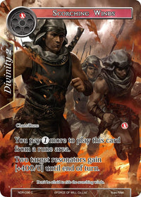 Scorching Winds (Full Art) (NDR-036) [New Dawn Rises] - POKÉ JEUX
