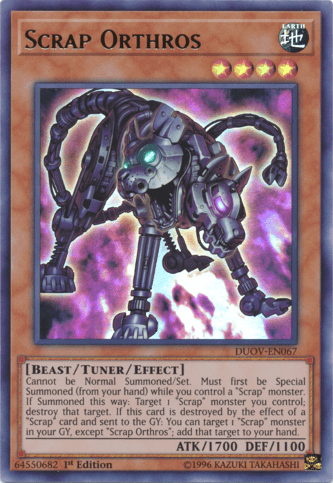 Scrap Orthros [DUOV-EN067] Ultra Rare - POKÉ JEUX
