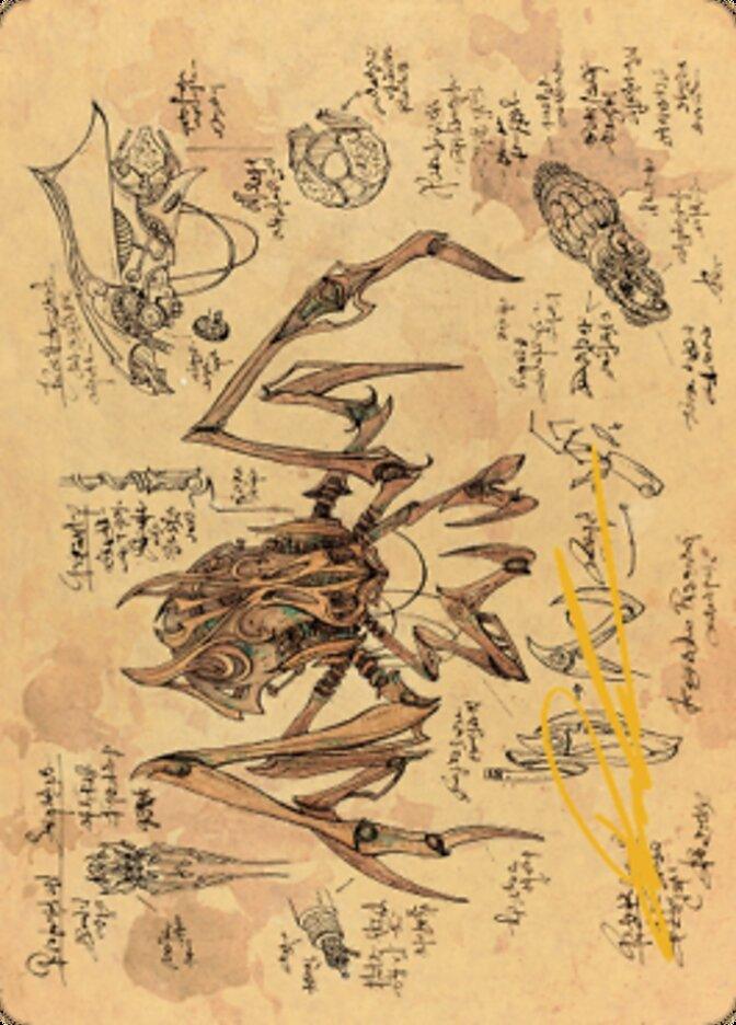 Scrap Trawler Art Card (Gold-Stamped Signature) [The Brothers' War Art Series] - POKÉ JEUX