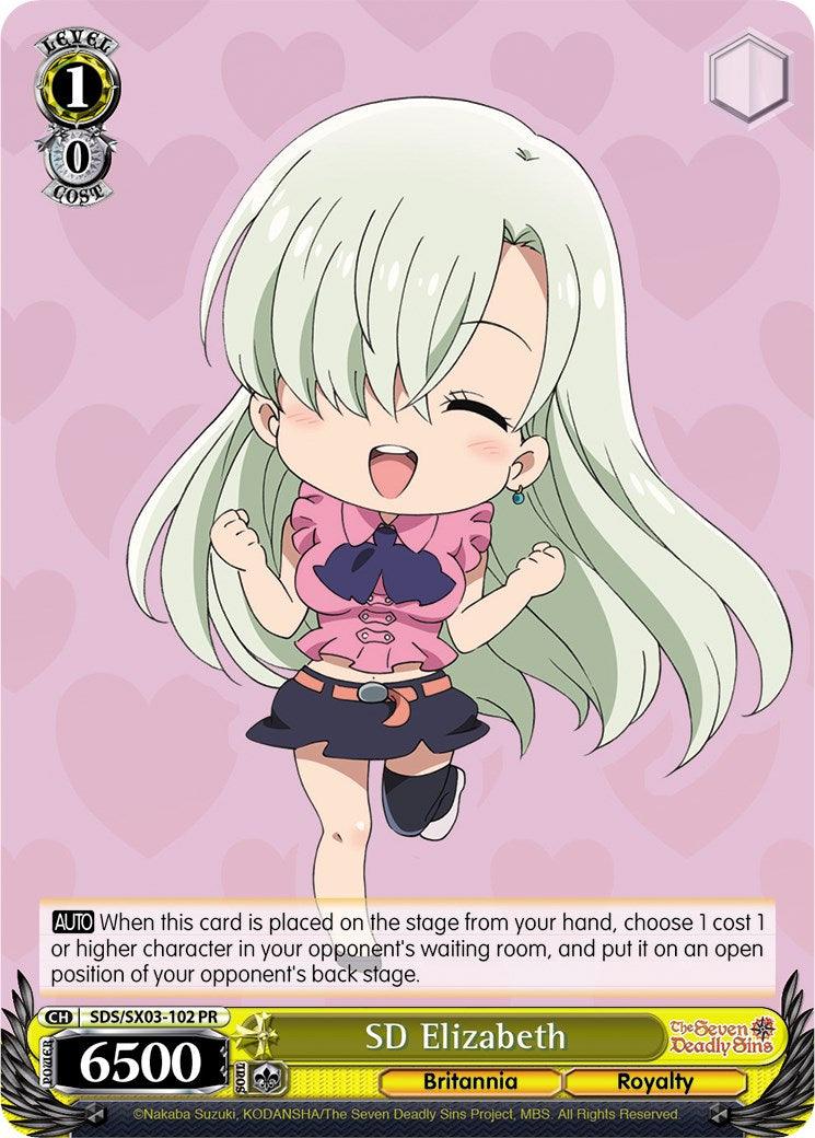 SD Elizabeth (SDS/SX03-102 PR) [The Seven Deadly Sins] - POKÉ JEUX