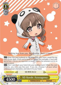 SD Kaede Azusagawa (SBY/W64-E102 PR) [Rascal Does Not Dream of Bunny Girl Senpai] - POKÉ JEUX