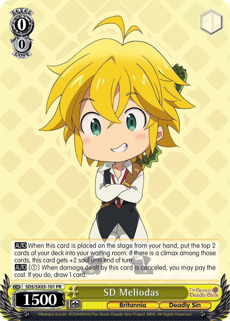 SD Meliodas (SDS/SX03-101 PR) [The Seven Deadly Sins] - POKÉ JEUX