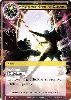 Sealing the Gates of Darkness (ADK-022) [Advent of the Demon King] - POKÉ JEUX