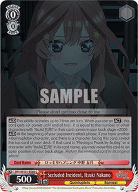 Secluded Incident, Itsuki Nakano (5HY/W101-E068 C) [The Quintessential Quintuplets Movie] - POKÉ JEUX