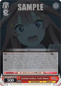 Secluded Incident, Itsuki Nakano (5HY/W101-E068S SR) [The Quintessential Quintuplets Movie] - POKÉ JEUX