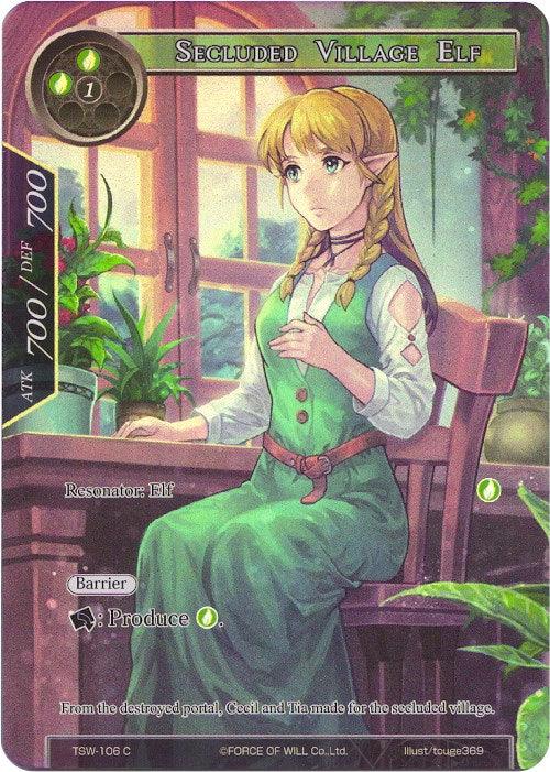Secluded Village Elf (Full Art) (TSW-106) [The Time Spinning Witch] - POKÉ JEUX