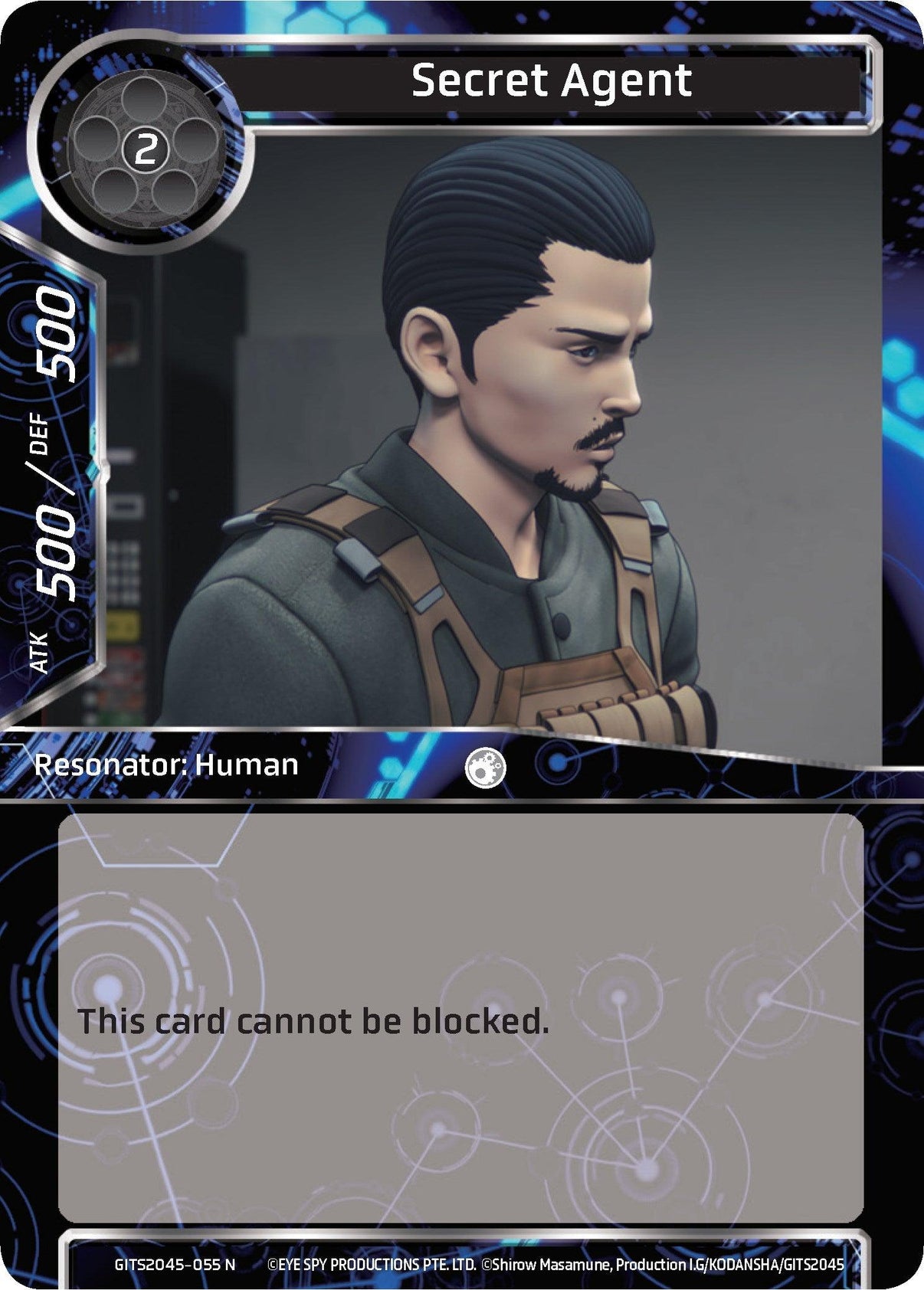 Secret Agent (GITS2045-055) [Ghost in the Shell SAC_2045] - POKÉ JEUX