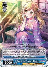 "Secret Spot" Arisa Ichigawa (BD/W63-E074 R) [BanG Dream! Girls Band Party! Vol.2] - POKÉ JEUX