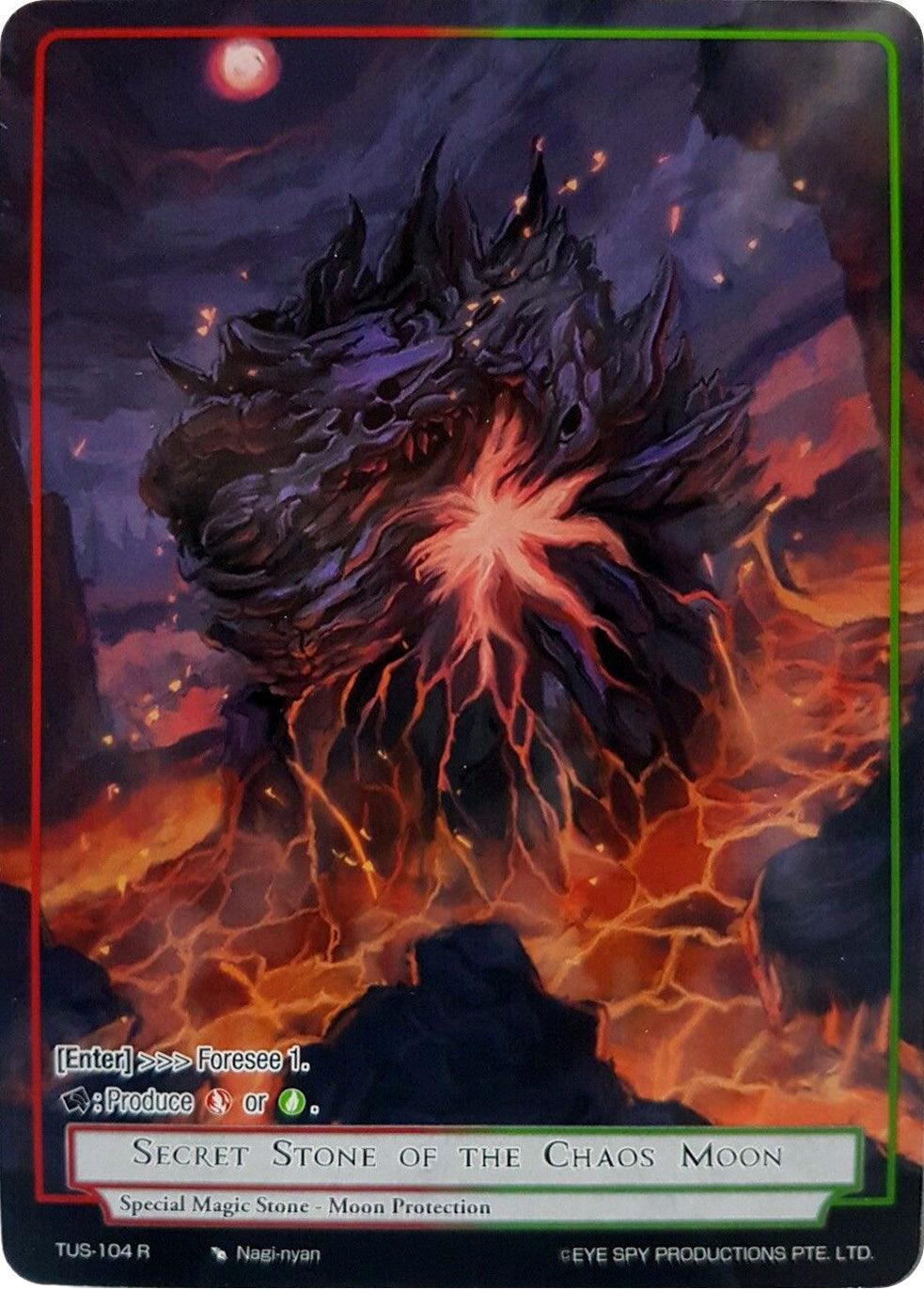 Secret Stone of the Chaos Moon (Reprint) (TUS-104 R) [Clash of the Star Trees] - POKÉ JEUX