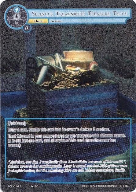 Selesta's Tremendous Treasure Trove (Full Art) (ROL-014) [Rebirth of Legend] - POKÉ JEUX
