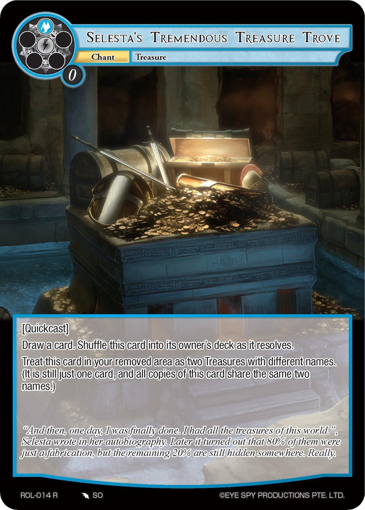 Selesta's Tremendous Treasure Trove (ROL-014) [Rebirth of Legend] - POKÉ JEUX