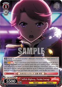 Selfish Highway, Futaba Isurugi (RSL/S98-E052 R) [Revue Starlight The Movie] - POKÉ JEUX