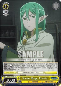 Senior Mage, Riveria (DDM/S88-E012 U) [Is it Wrong to Try to Pick Up Girls in a Dungeon?] - POKÉ JEUX
