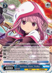 Serious Gaze, Iroha (MR/W80-E081 R) [Magia Record: Puella Magi Madoka Magica [Side Story] (Anime)] - POKÉ JEUX