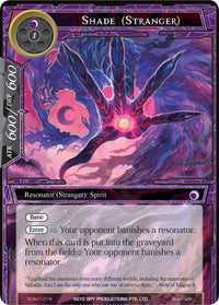 Shade (Stranger) (SDAO1-018) [Alice Origin Starter Deck] - POKÉ JEUX