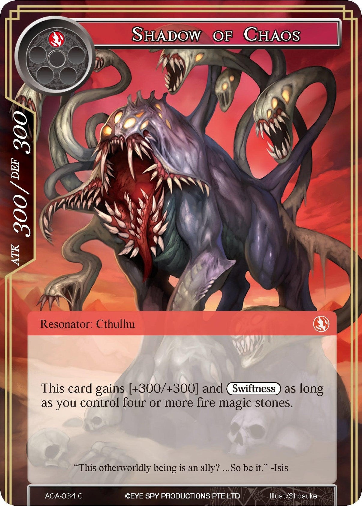 Shadow of Chaos (AOA-034) [Awakening of the Ancients] - POKÉ JEUX
