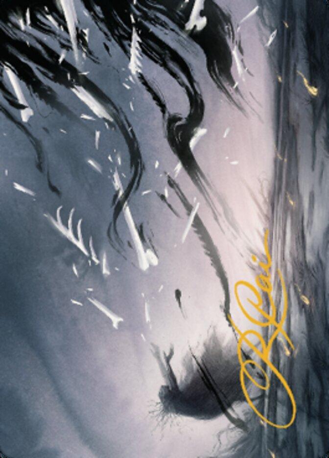 Shadow Prophecy Art Card (Gold-Stamped Signature) [Dominaria United Art Series] - POKÉ JEUX