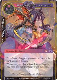 Shakti, the Red Eyes Swords Master (AO1-062) [Alice Origin] - POKÉ JEUX