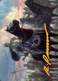 Shanid, Sleepers' Scourge Art Card (Gold-Stamped Signature) [Dominaria United Art Series] - POKÉ JEUX
