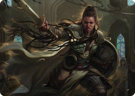 Shanna, Purifying Blade Art Card 1 [Dominaria United Art Series] - POKÉ JEUX