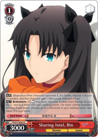 Sharing Intel, Rin (FS/S77-E047 R) [Fate/Stay Night [Heaven's Feel] Vol.2] - POKÉ JEUX