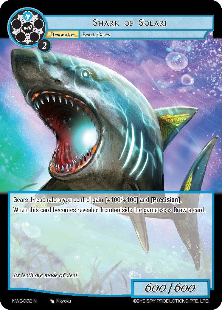 Shark of Solari (NWE-032 N) [A New World Emerges] - POKÉ JEUX