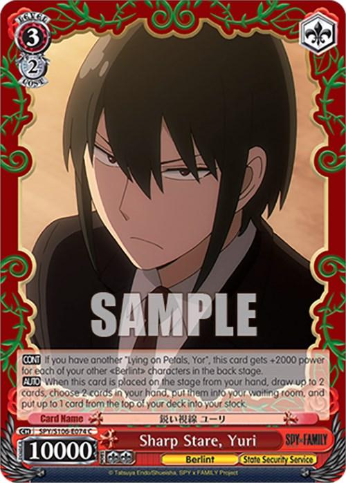 Sharp Stare, Yuri (SPY/S106-E074 C) [SPY x FAMILY] - POKÉ JEUX
