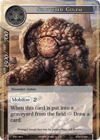 Shattered Golem (ADK-148) [Advent of the Demon King] - POKÉ JEUX