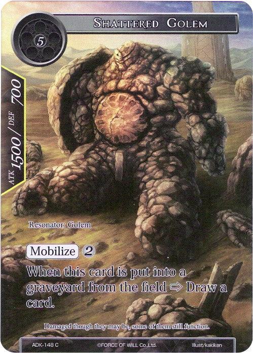 Shattered Golem (Full Art) (ADK-148) [Advent of the Demon King] - POKÉ JEUX