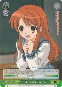 She Came Freely? (SY/W08-E046 U) [The Melancholy of Haruhi Suzumiya] - POKÉ JEUX