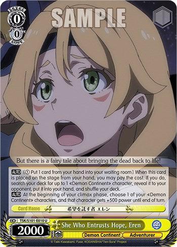 She Who Entrusts Hope, Eren [That Time I Got Reincarnated as a Slime Vol.3] - POKÉ JEUX