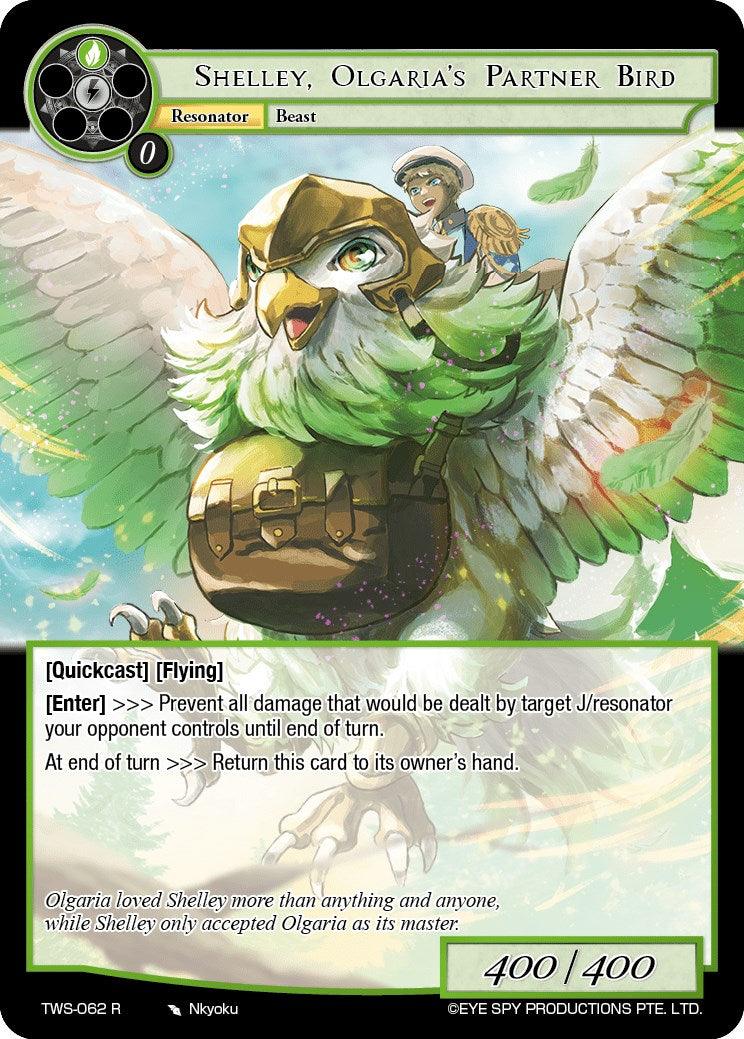 Shelley, Olgaria's Partner Bird (TWS-062 R) [The War of the Suns] - POKÉ JEUX