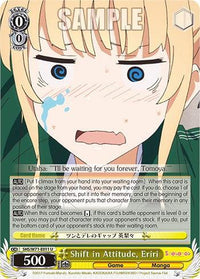 Shift in Attitude, Eriri [Saekano How to Raise a Boring Girlfriend. flat] - POKÉ JEUX