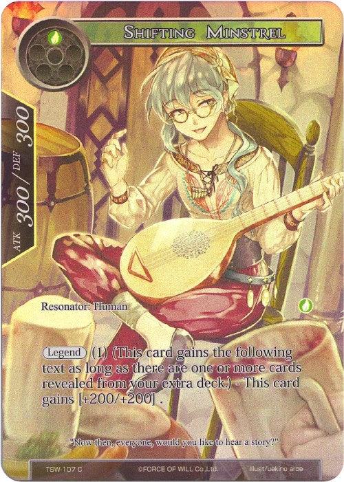 Shifting Minstrel (Full Art) (TSW-107) [The Time Spinning Witch] - POKÉ JEUX
