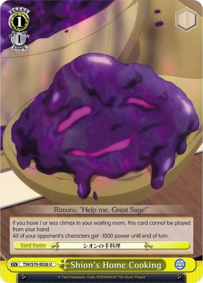 Shion's Home Cooking (TSK/S70-E026 U) [That Time I Got Reincarnated as a Slime] - POKÉ JEUX