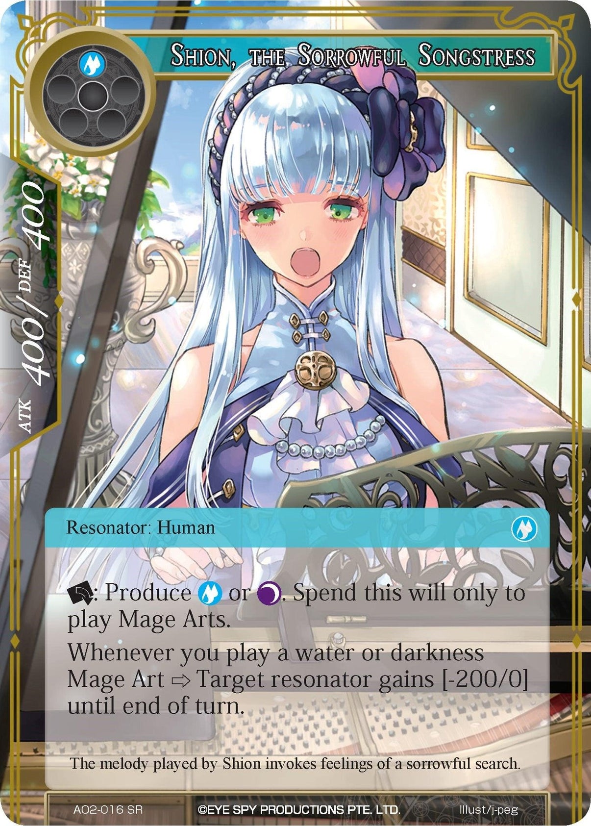Shion, the Sorrowful Songstress (AO2-016) [Alice Origin II] - POKÉ JEUX