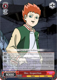 Sho: Inspection (MOB/SX02-049 RR) [Mob Psycho 100] - POKÉ JEUX