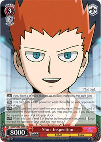 Sho: Inspection (MOB/SX02-049S SR) [Mob Psycho 100] - POKÉ JEUX