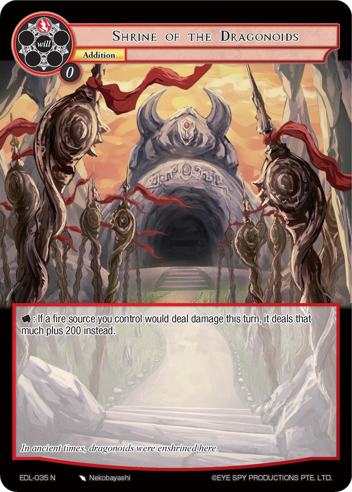 Shrine of the Dragonoids (EDL-035) [The Epic of the Dragon Lord] - POKÉ JEUX