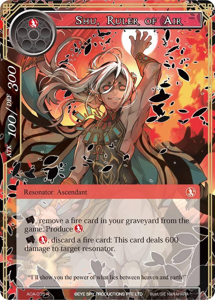 Shu, Ruler of Air (AOA-035) [Awakening of the Ancients] - POKÉ JEUX