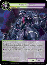 Sieben's Troopers (CST-088 R) [Clash of the Star Trees] - POKÉ JEUX