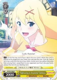 "Sightseeing in Arcanretia" Darkness (KS/W55-E008 R) [KonoSuba 2] - POKÉ JEUX