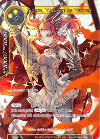 Sigrun, Valkyrie of Victory (Full Art) (DBV-017) [The Decisive Battle of Valhalla] - POKÉ JEUX